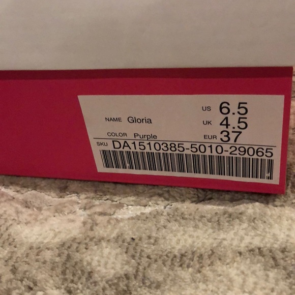 NIB Women’s High Heel Purple Sandals Sz 6.5 - Picture 5 of 5